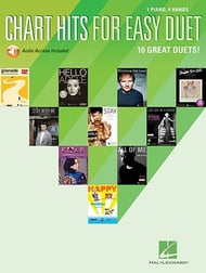 Chart Hits for Easy Duet piano sheet music cover